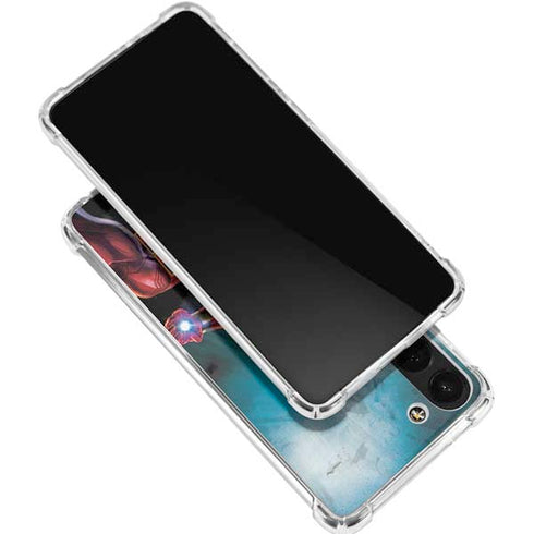 Marvel Iron Man Repulsor Blast Galaxy S24 FE Clear Case